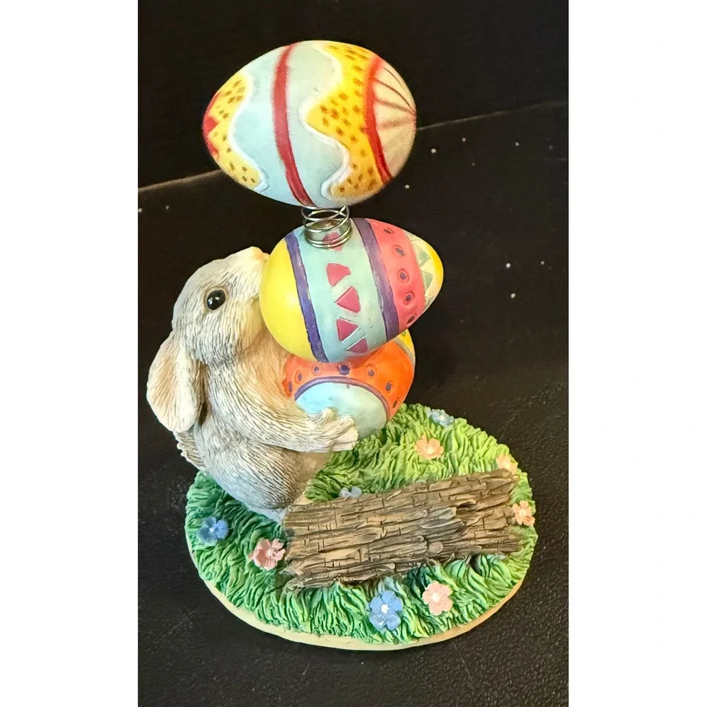 Charming Tails Silvestri Rabbit Bunny Binkeys Bouncing Bundle Easter Eggs Egg